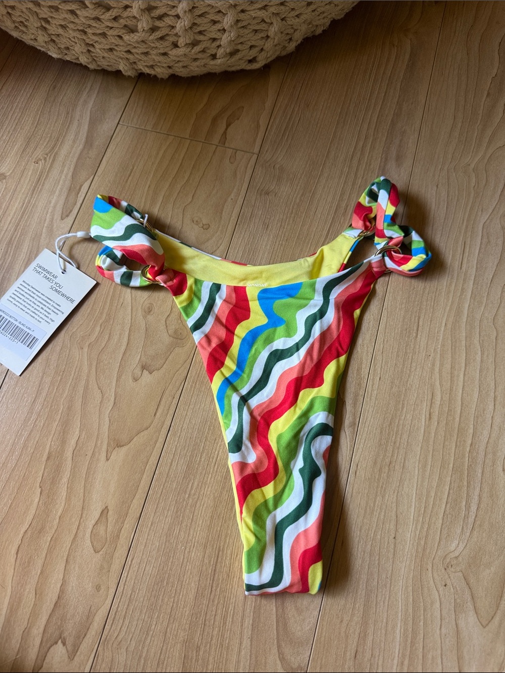 Monday Swimwear Morocco Bottom in island aura
